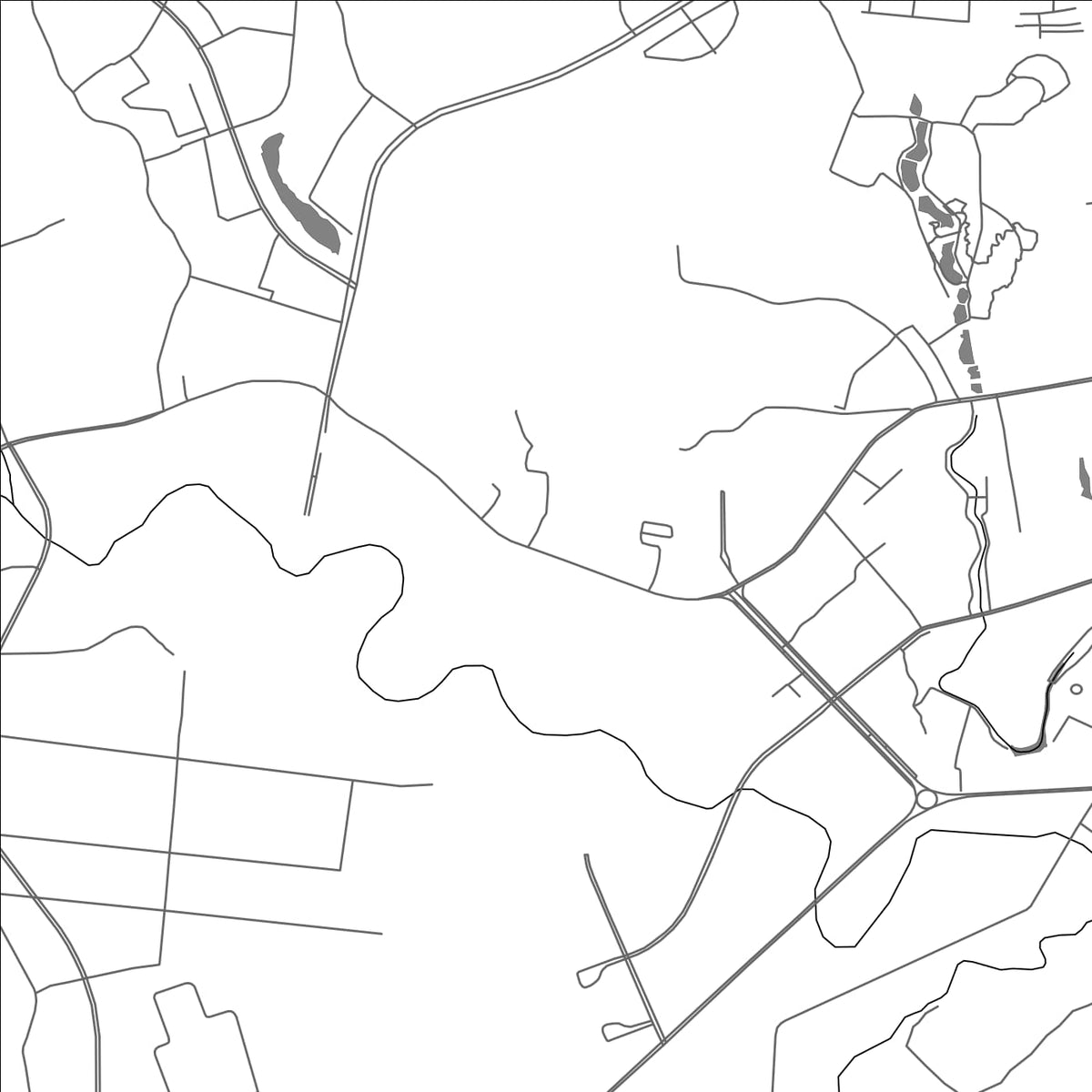ROAD MAP OF JINGHONG, CHINA BY MAPBAKES