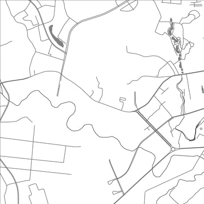 ROAD MAP OF JINGHONG, CHINA BY MAPBAKES