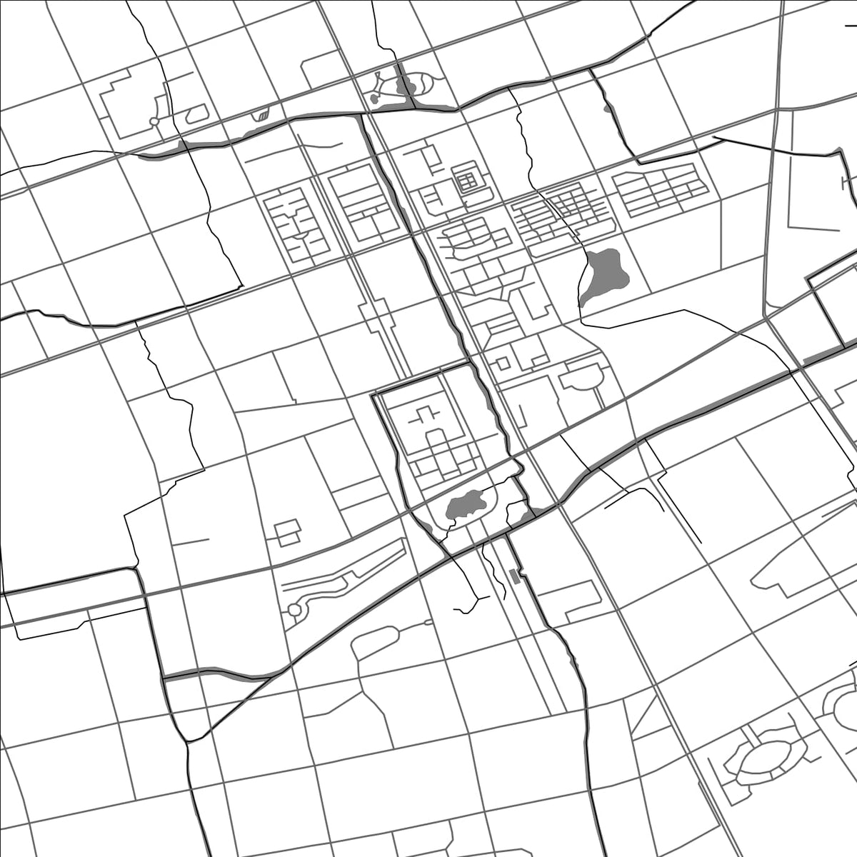 ROAD MAP OF JINSHAN, CHINA BY MAPBAKES