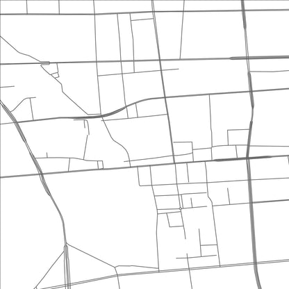 ROAD MAP OF JINZHONG, CHINA BY MAPBAKES