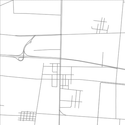 ROAD MAP OF JITAI, CHINA BY MAPBAKES