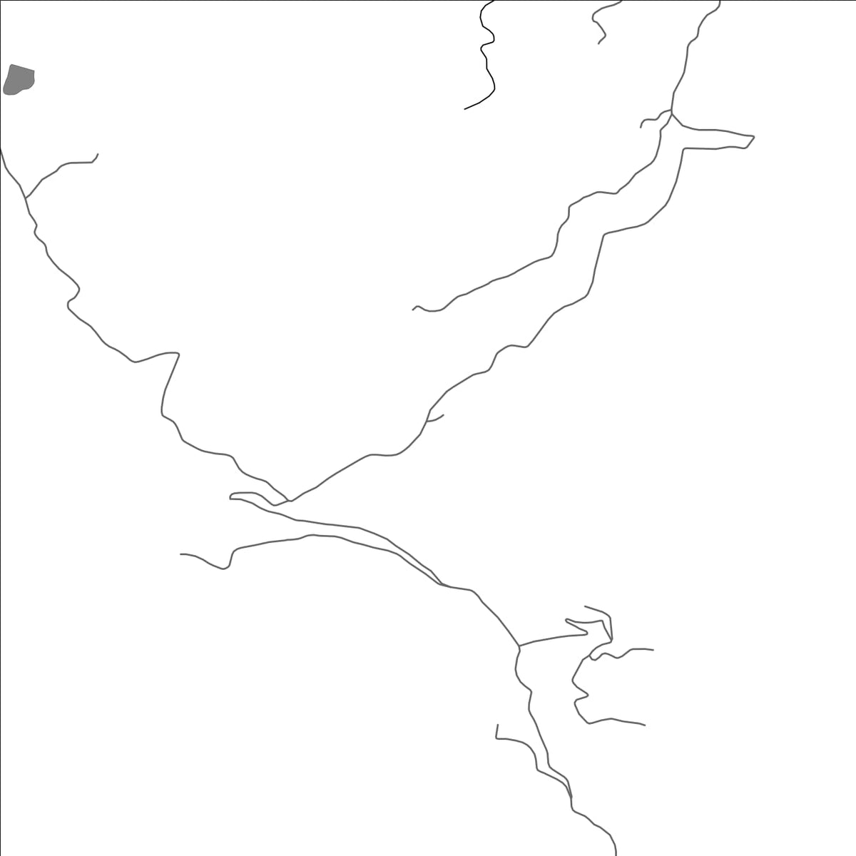 ROAD MAP OF JIUDIAN, CHINA BY MAPBAKES