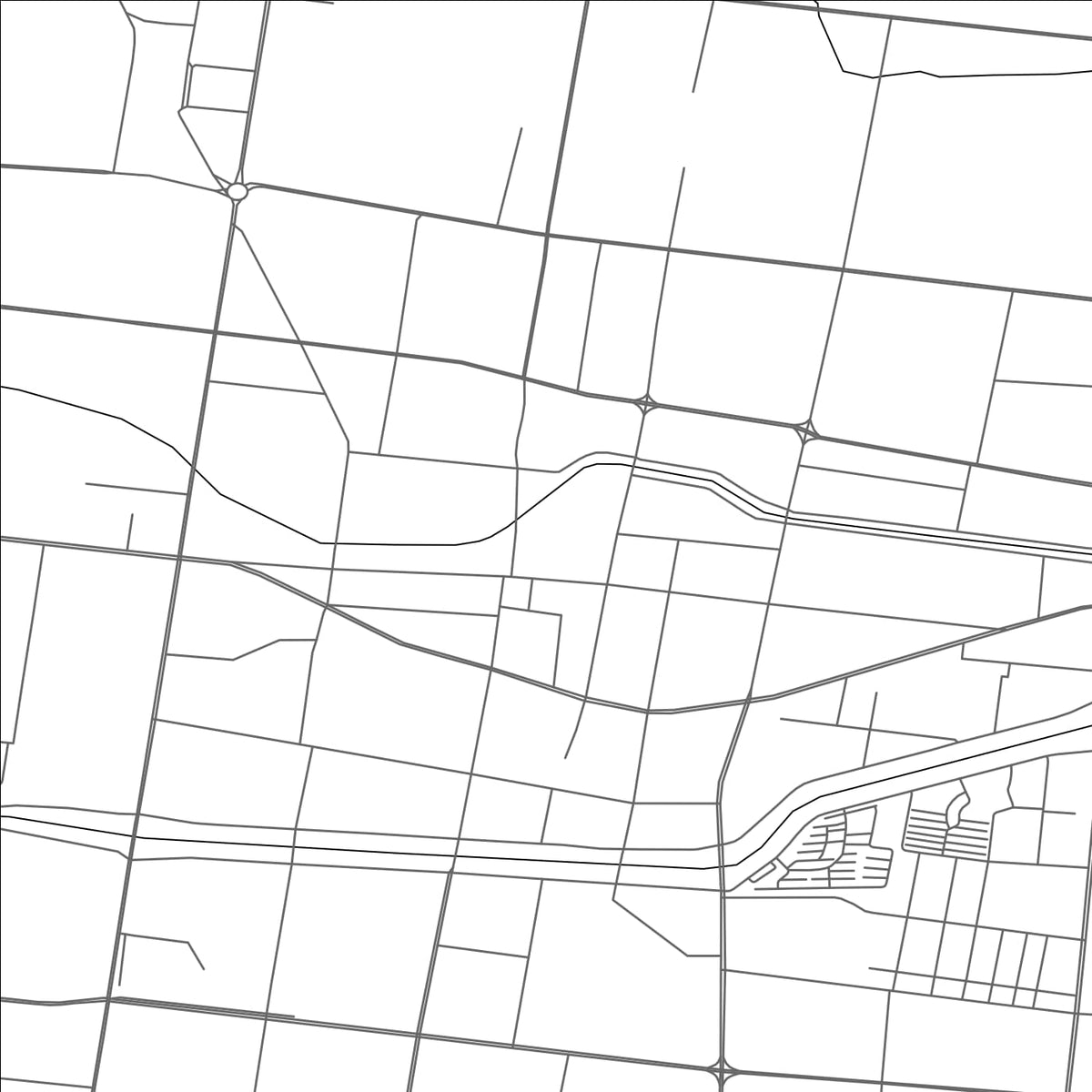 ROAD MAP OF JIYUAN, CHINA BY MAPBAKES