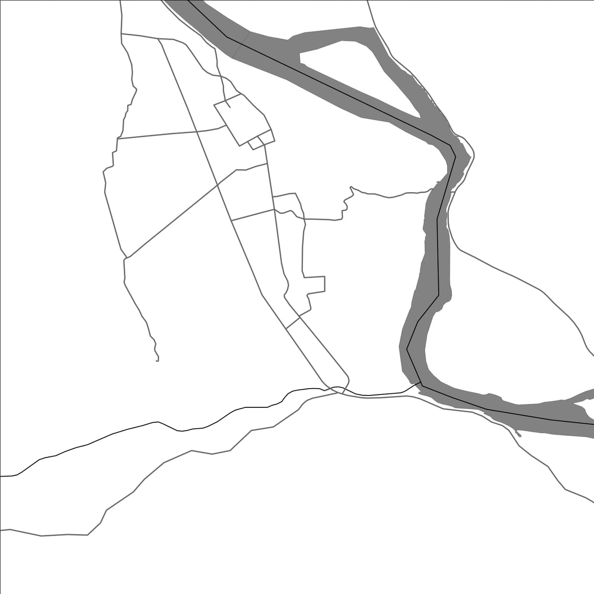 ROAD MAP OF JUDIAN, CHINA BY MAPBAKES