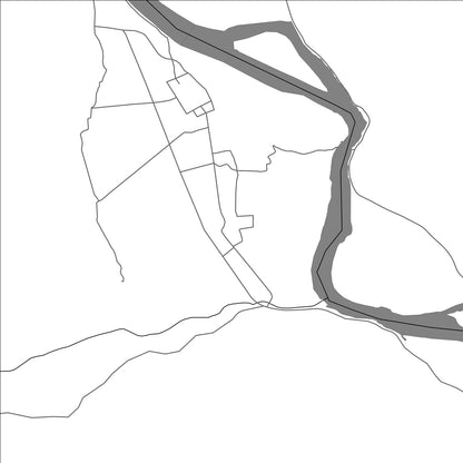 ROAD MAP OF JUDIAN, CHINA BY MAPBAKES