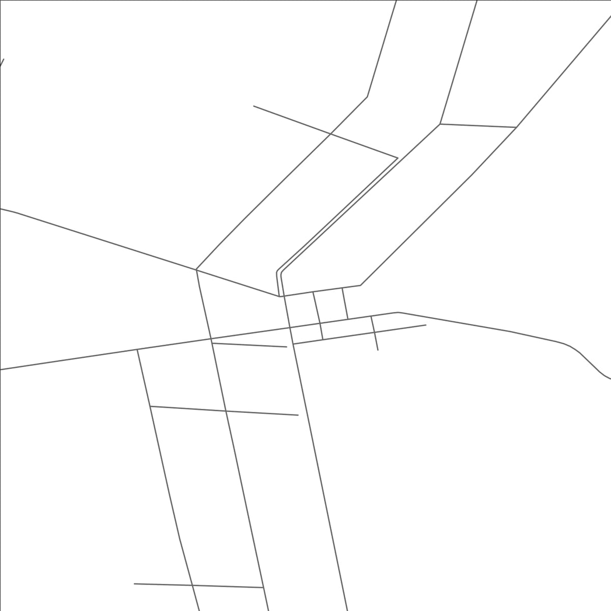 ROAD MAP OF KA'ERSAI, CHINA BY MAPBAKES