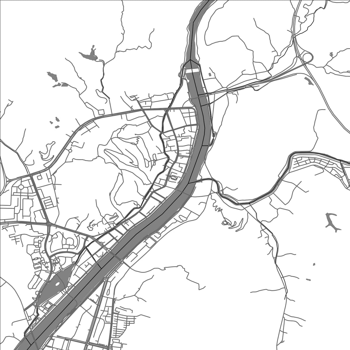 ROAD MAP OF KAIHUA, CHINA BY MAPBAKES