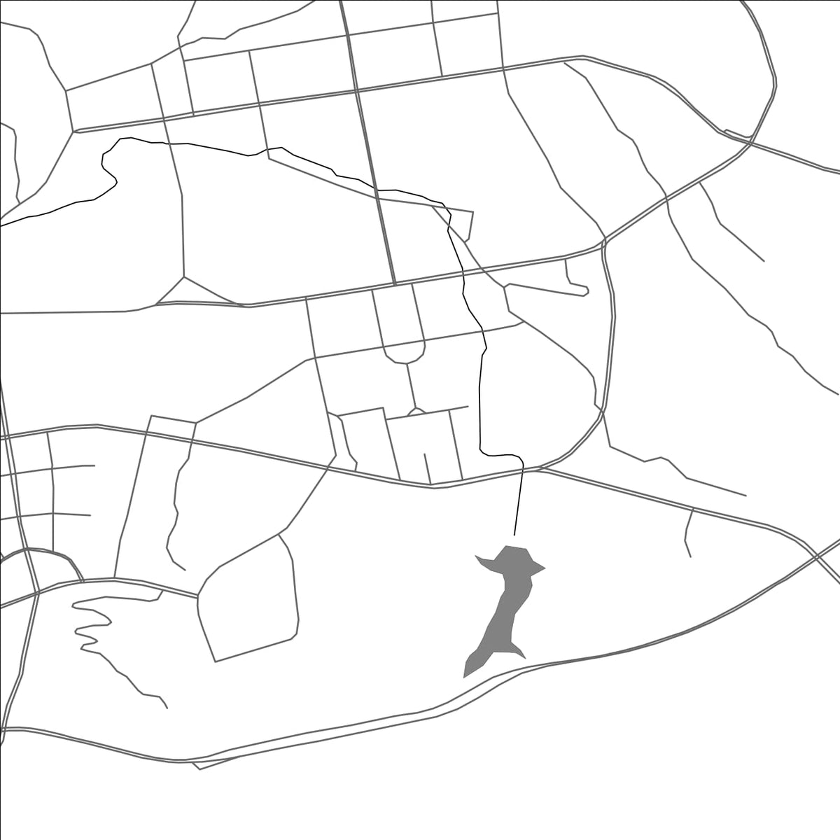 ROAD MAP OF KAILI, CHINA BY MAPBAKES
