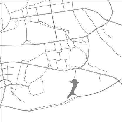 ROAD MAP OF KAILI, CHINA BY MAPBAKES