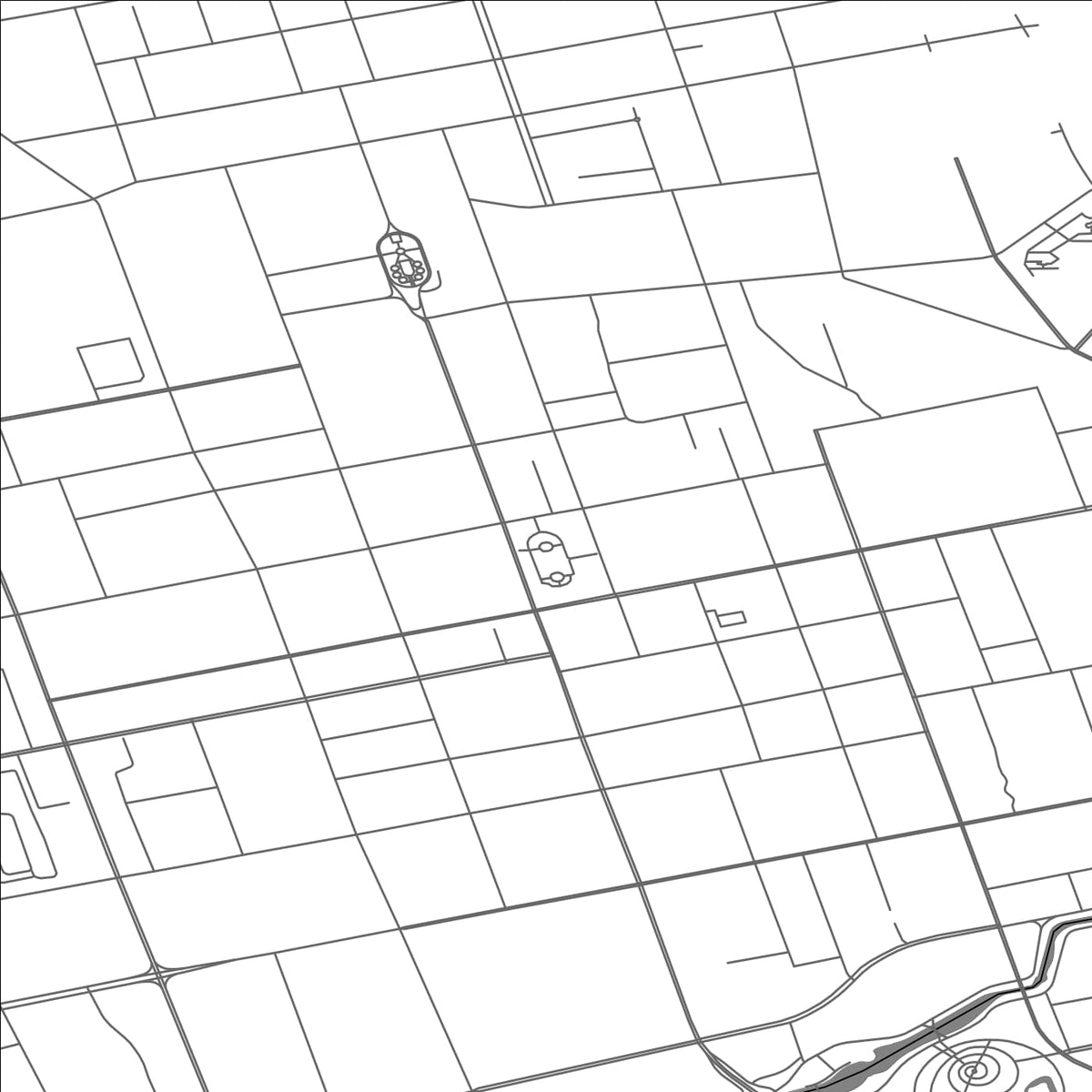 ROAD MAP OF KARAMAY, CHINA BY MAPBAKES