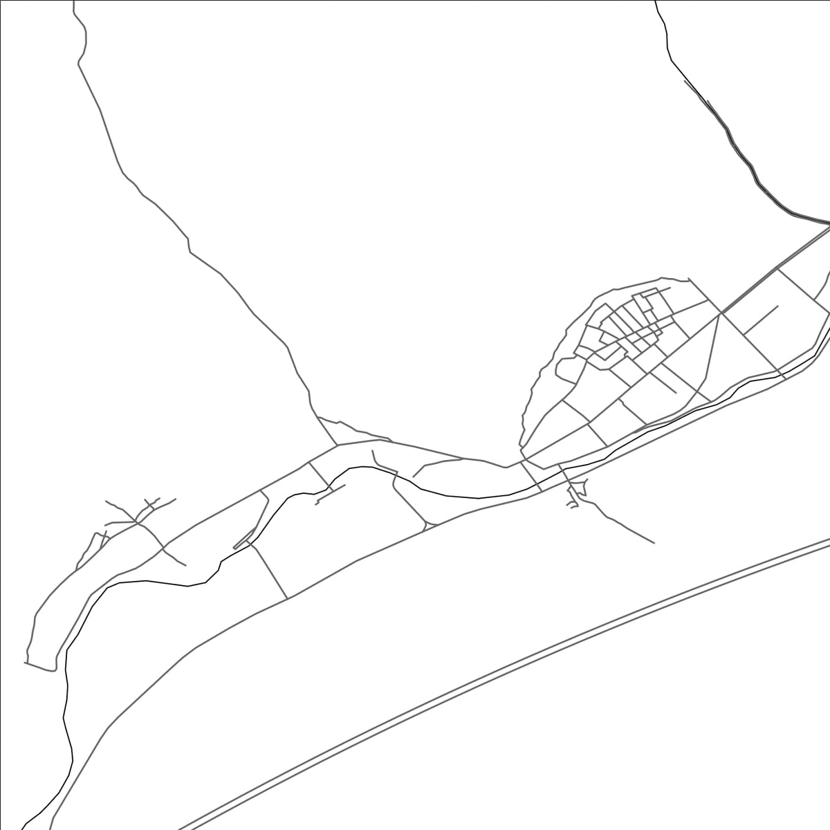 ROAD MAP OF LABULENG, CHINA BY MAPBAKES