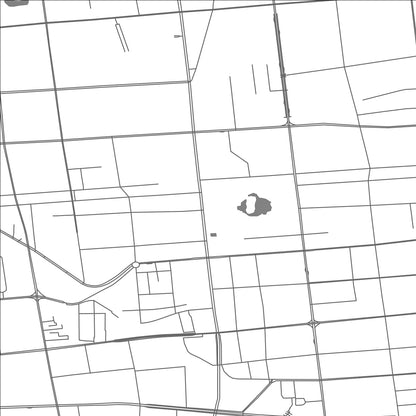 ROAD MAP OF LANGFANG, CHINA BY MAPBAKES