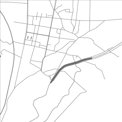 ROAD MAP OF LANSHAN, CHINA BY MAPBAKES