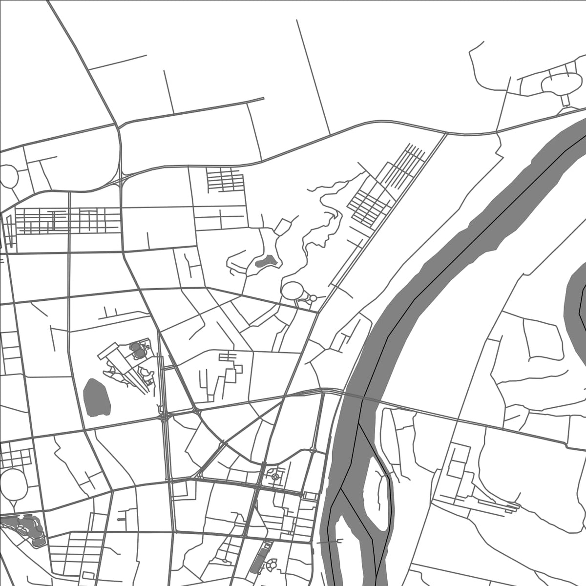 ROAD MAP OF LEIYANG, CHINA BY MAPBAKES