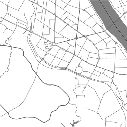ROAD MAP OF LESHAN, CHINA BY MAPBAKES