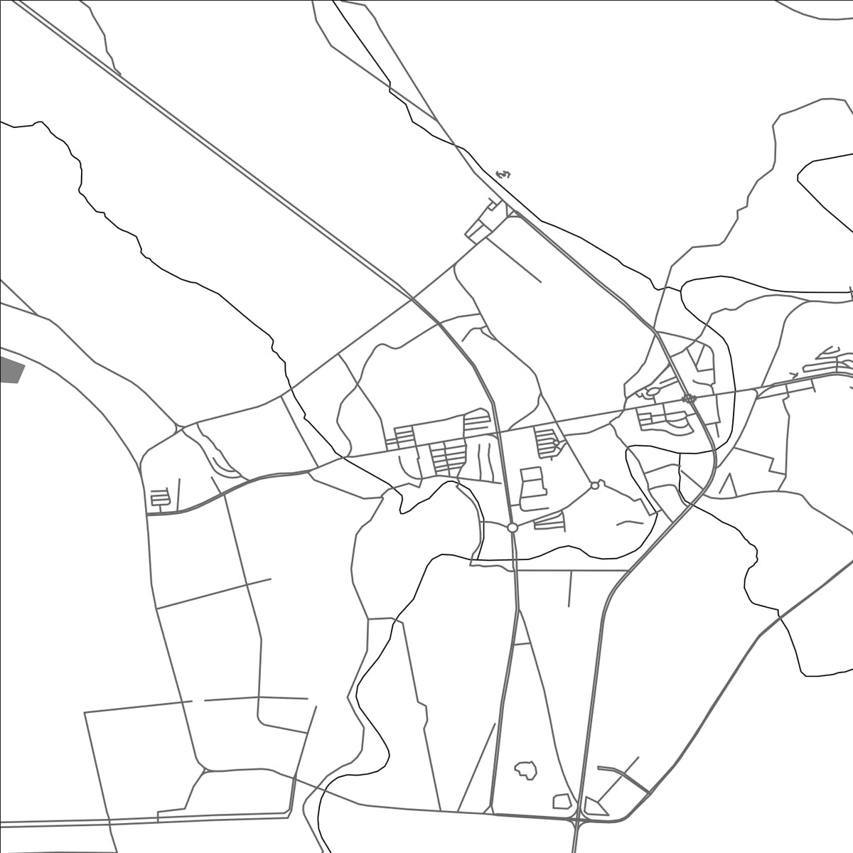 ROAD MAP OF LIANCHENG, CHINA BY MAPBAKES