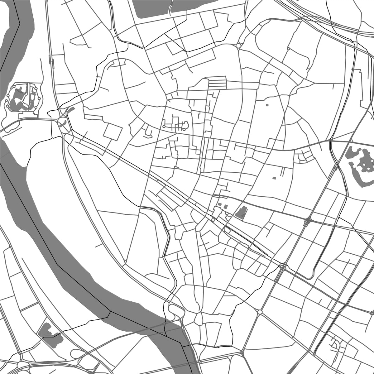 ROAD MAP OF LICHENG, CHINA BY MAPBAKES
