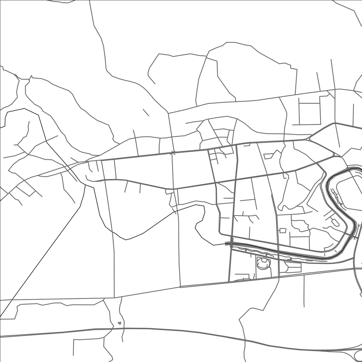 ROAD MAP OF LICHUAN, CHINA BY MAPBAKES