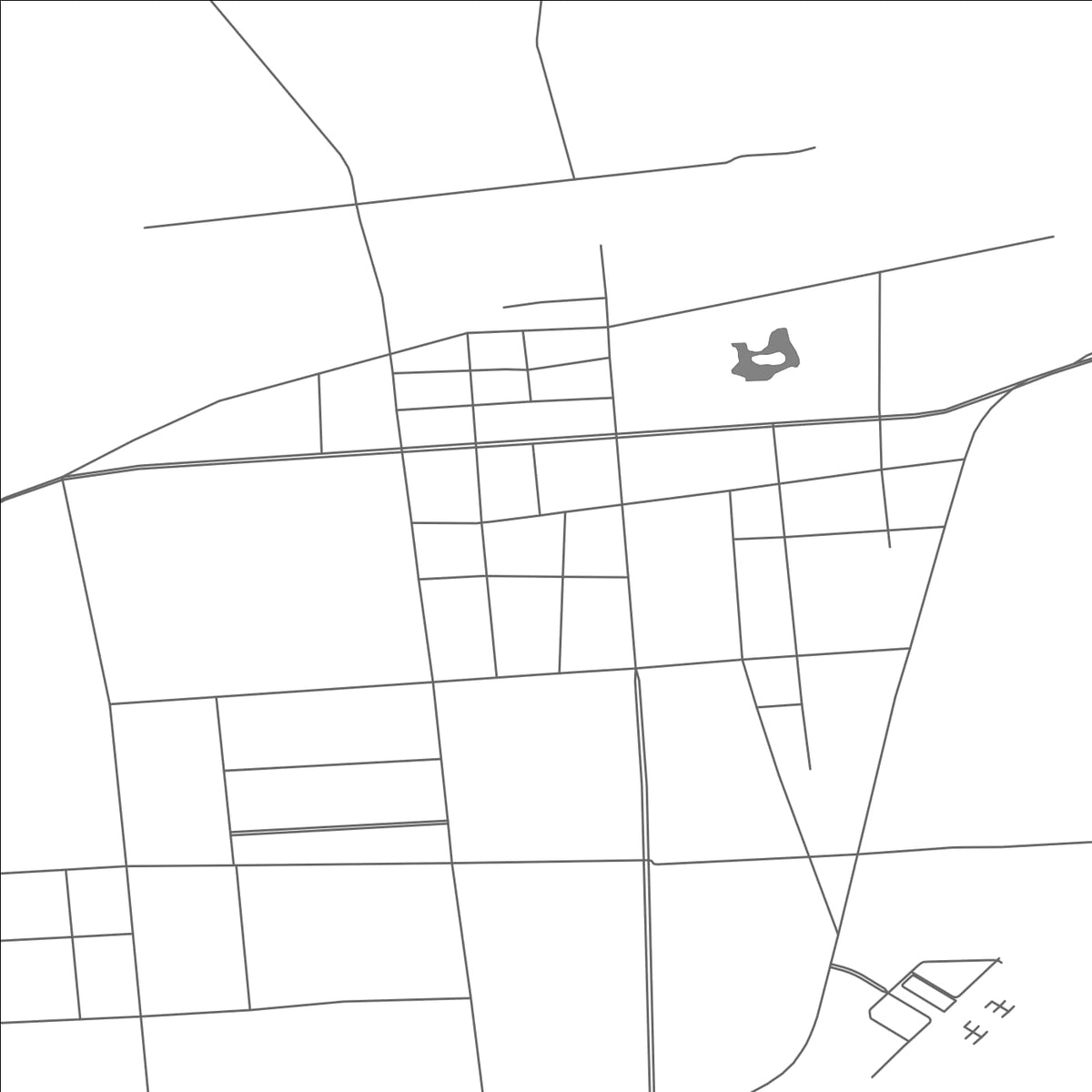 ROAD MAP OF LINGHAI, CHINA BY MAPBAKES