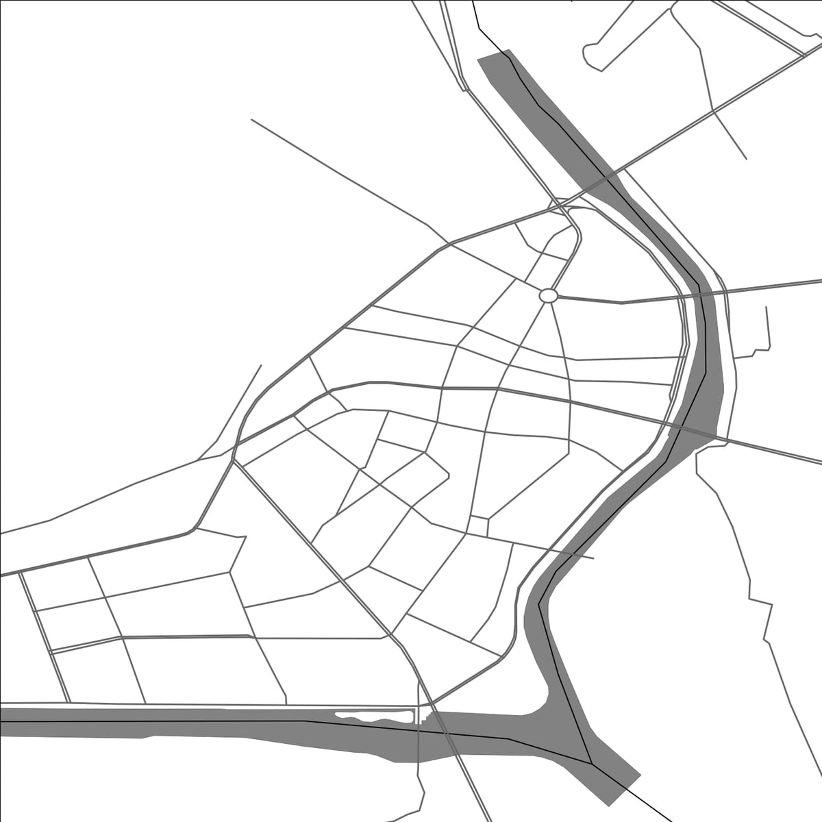 ROAD MAP OF LINGYUAN, CHINA BY MAPBAKES