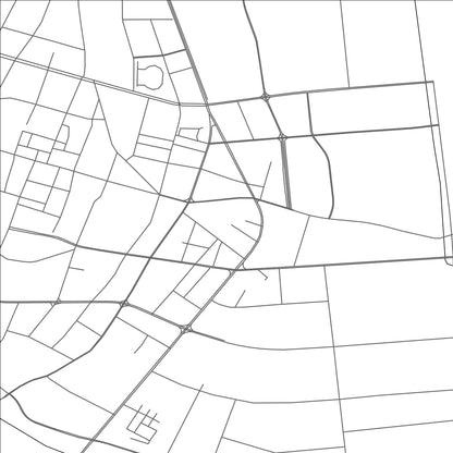 ROAD MAP OF LINQIONG, CHINA BY MAPBAKES