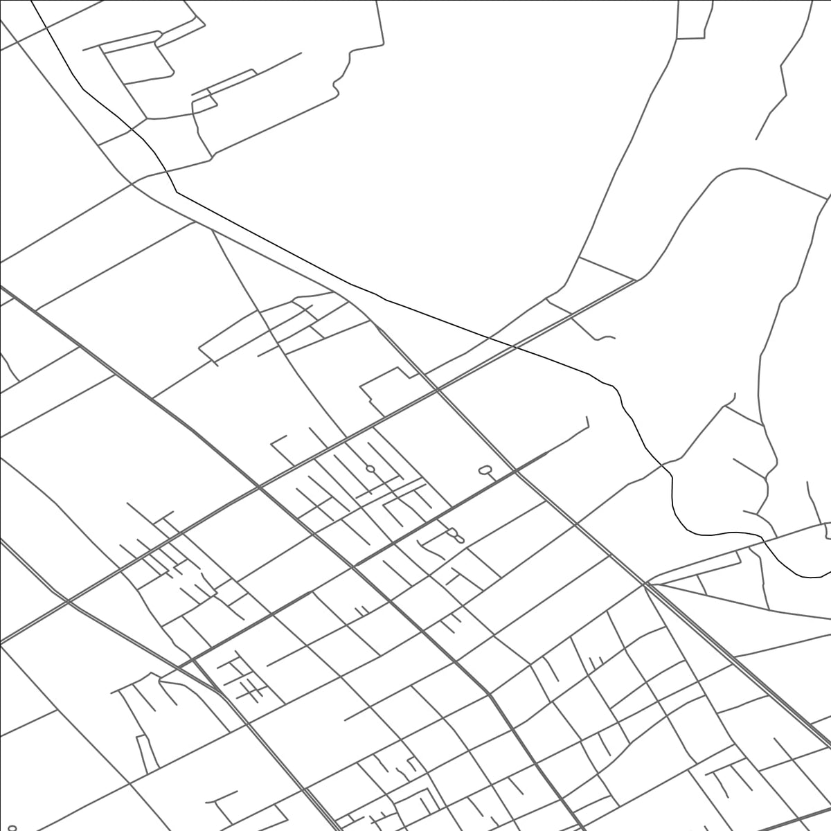 ROAD MAP OF LINXI, CHINA BY MAPBAKES