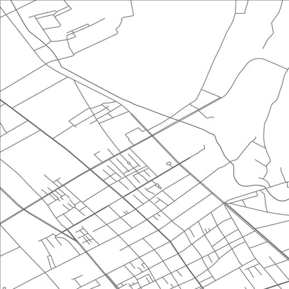 ROAD MAP OF LINXI, CHINA BY MAPBAKES