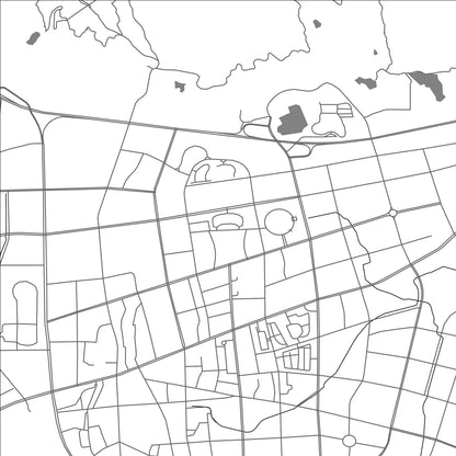 ROAD MAP OF LISHUI, CHINA BY MAPBAKES