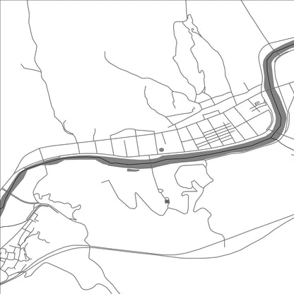 ROAD MAP OF LIULIN, CHINA BY MAPBAKES