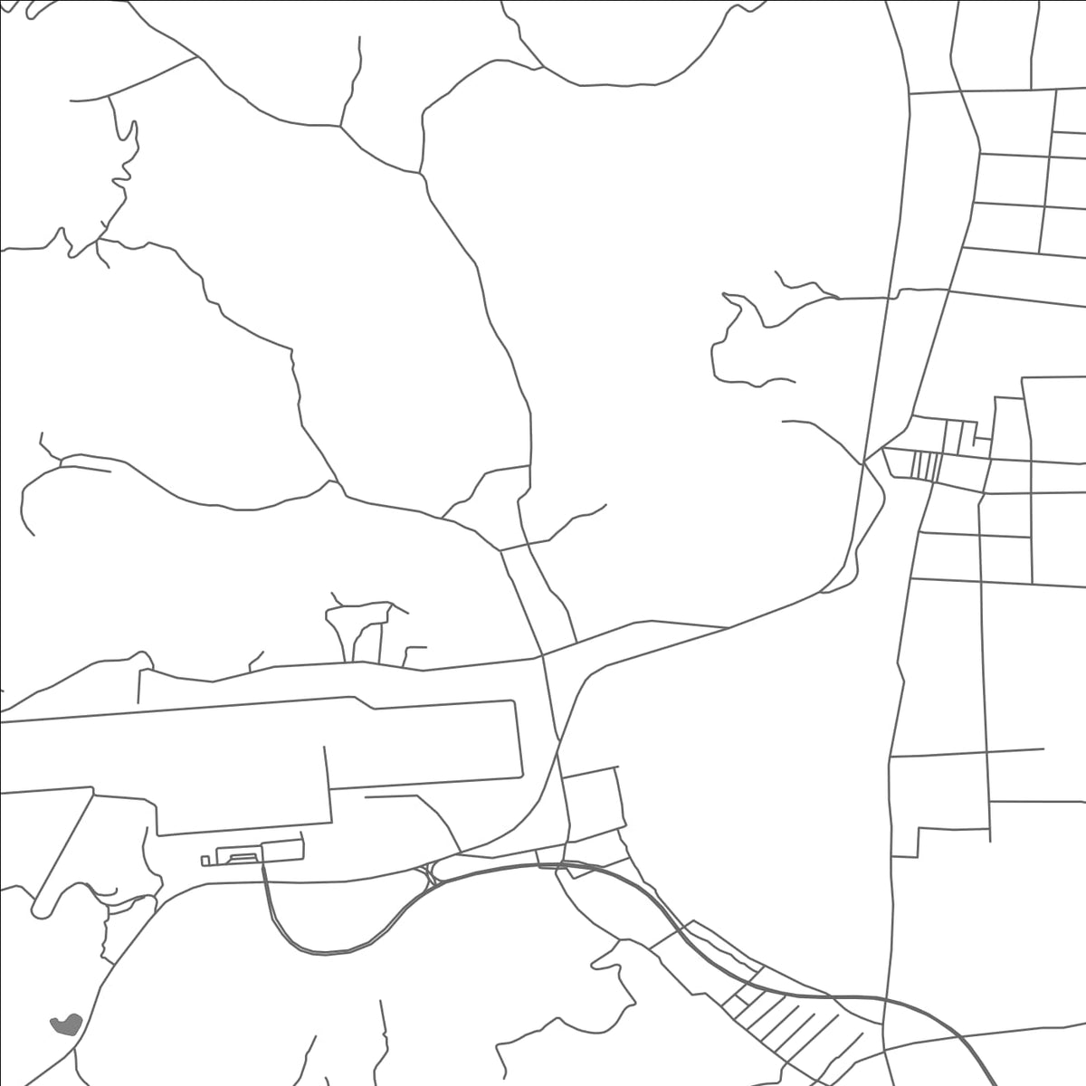 ROAD MAP OF LIUXIN, CHINA BY MAPBAKES