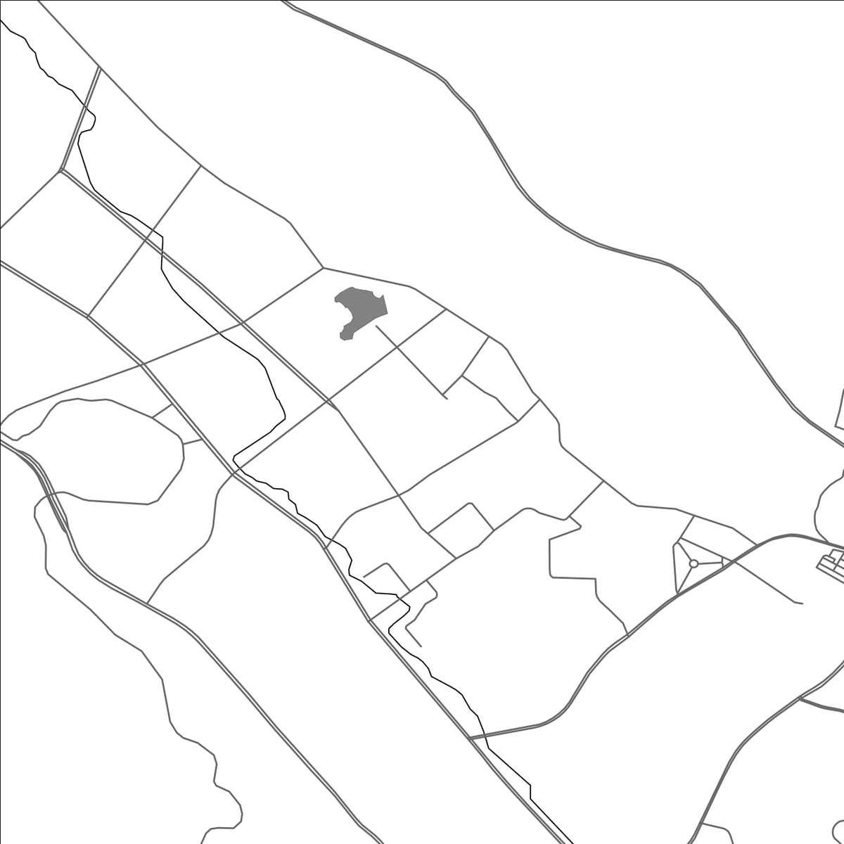 ROAD MAP OF LIUZHI, CHINA BY MAPBAKES