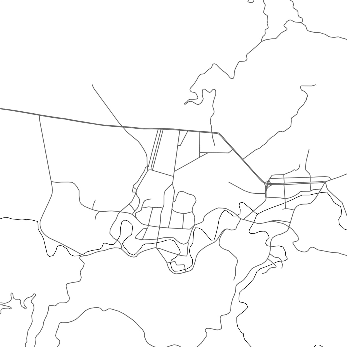 ROAD MAP OF LONGLIN, CHINA BY MAPBAKES