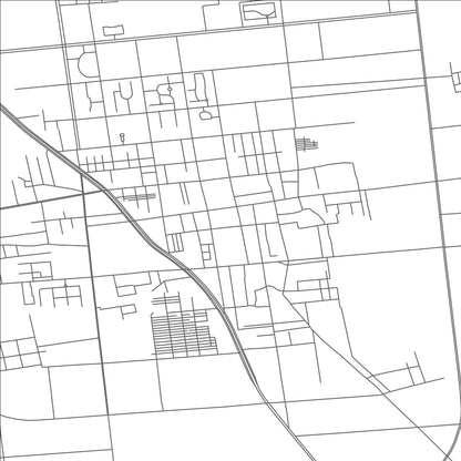 ROAD MAP OF LUANCHENG, CHINA BY MAPBAKES
