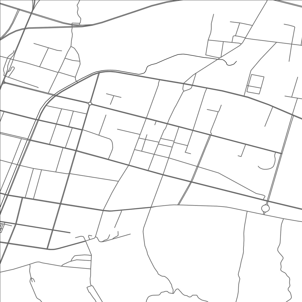 ROAD MAP OF LUCHENG, CHINA BY MAPBAKES