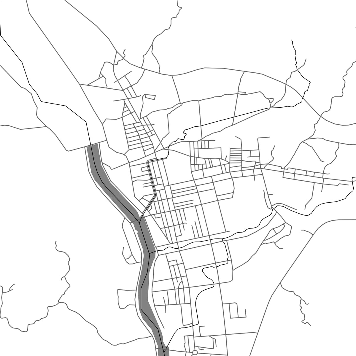 ROAD MAP OF LUHE, CHINA BY MAPBAKES