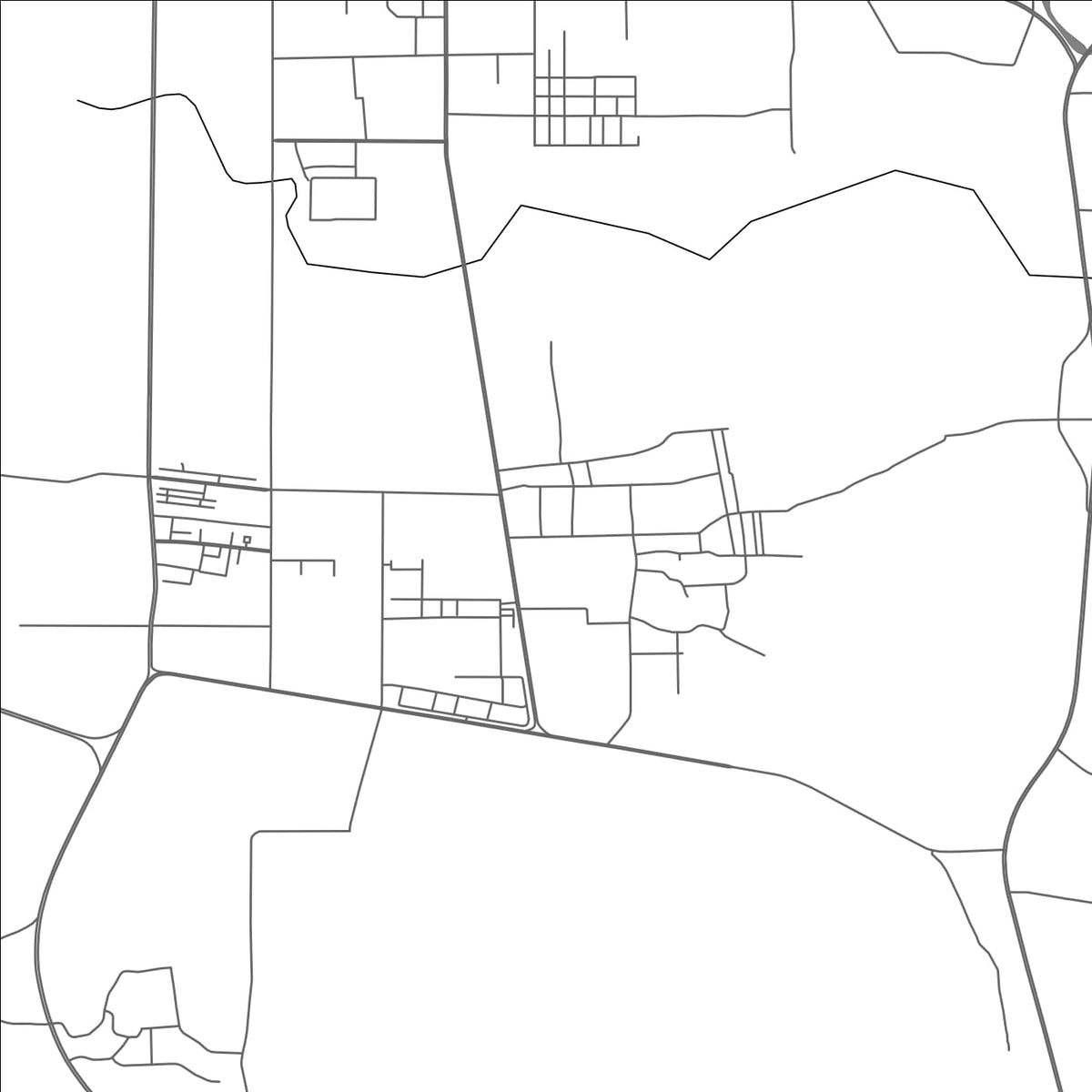 ROAD MAP OF LULOU, CHINA BY MAPBAKES