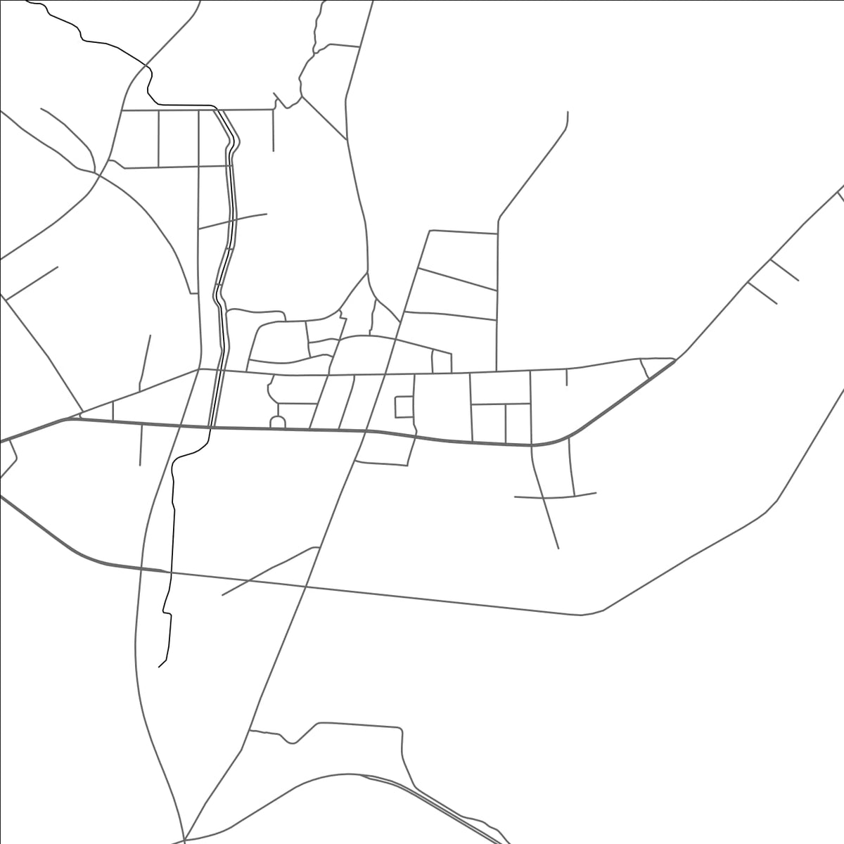 ROAD MAP OF LUOCHENG, CHINA BY MAPBAKES