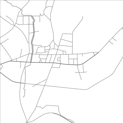 ROAD MAP OF LUOCHENG, CHINA BY MAPBAKES