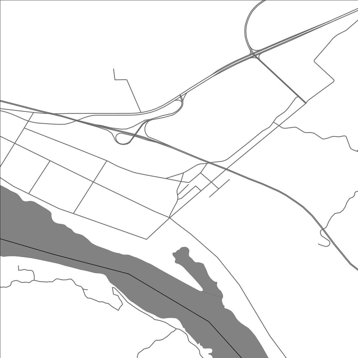 ROAD MAP OF LUOLONG, CHINA BY MAPBAKES