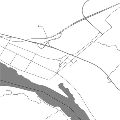ROAD MAP OF LUOLONG, CHINA BY MAPBAKES