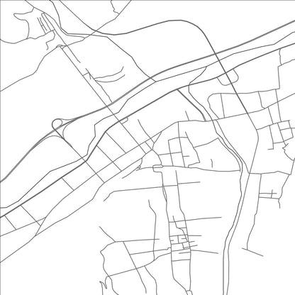ROAD MAP OF LUOMEN, CHINA BY MAPBAKES