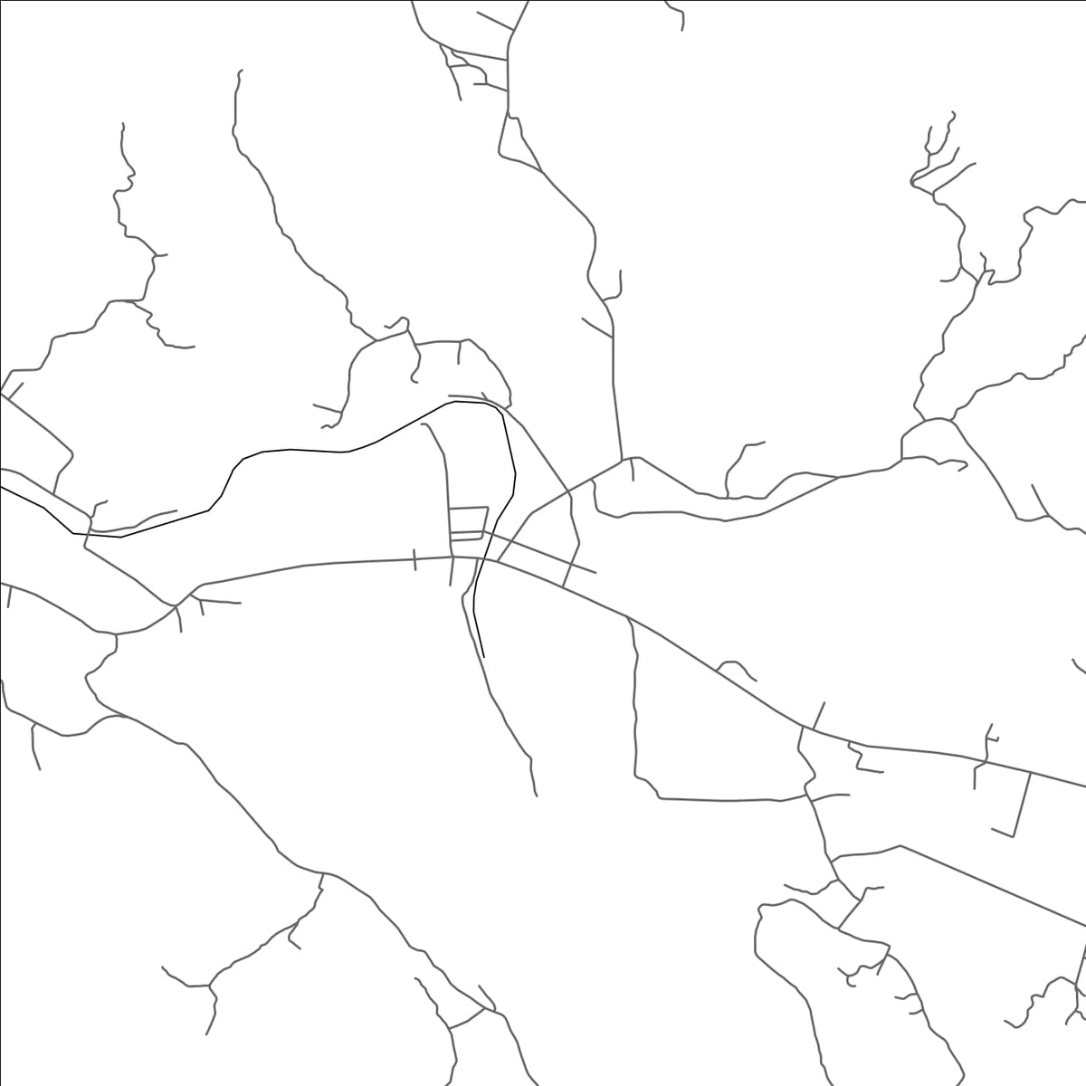 ROAD MAP OF MAOCUN, CHINA BY MAPBAKES