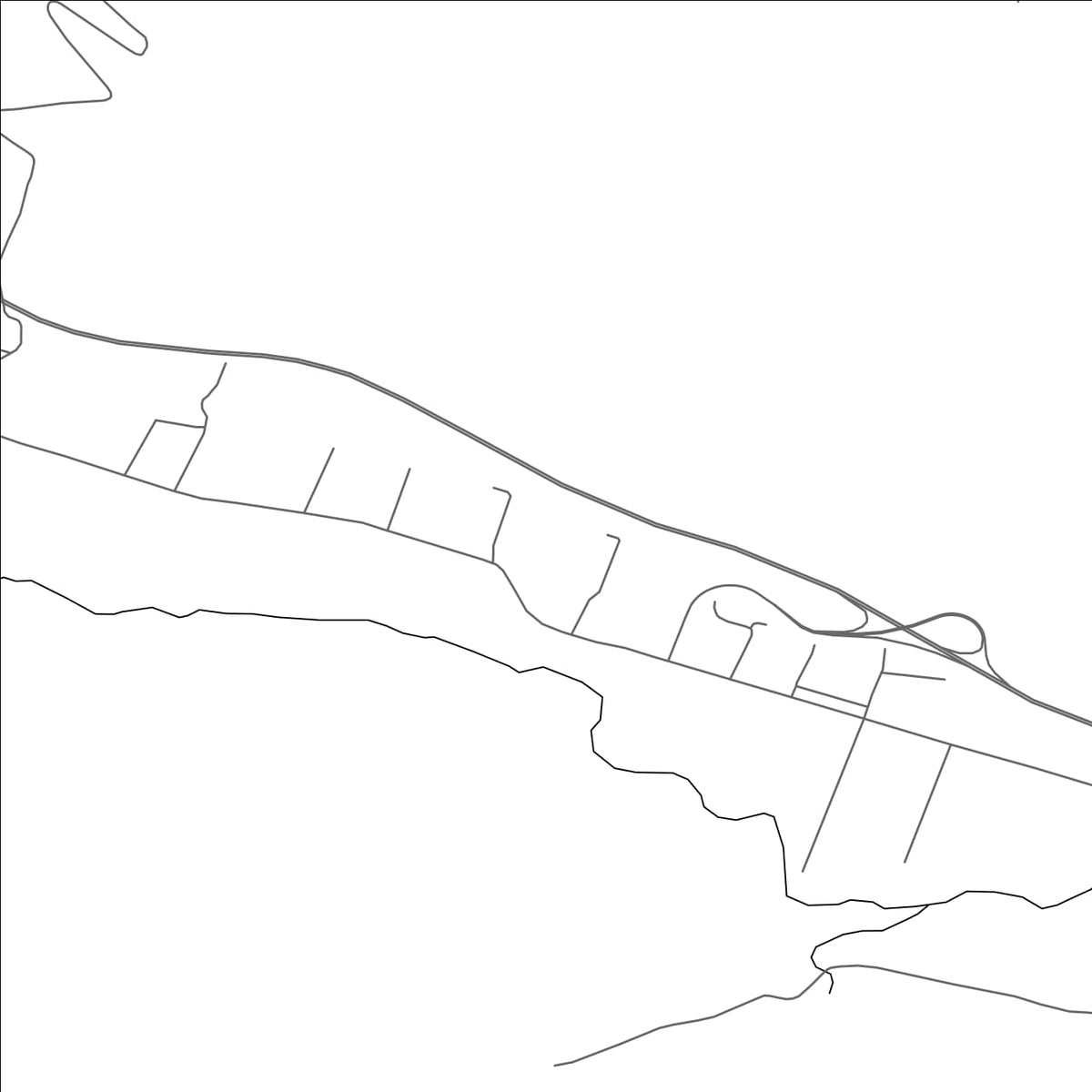 ROAD MAP OF MAZHAN, CHINA BY MAPBAKES