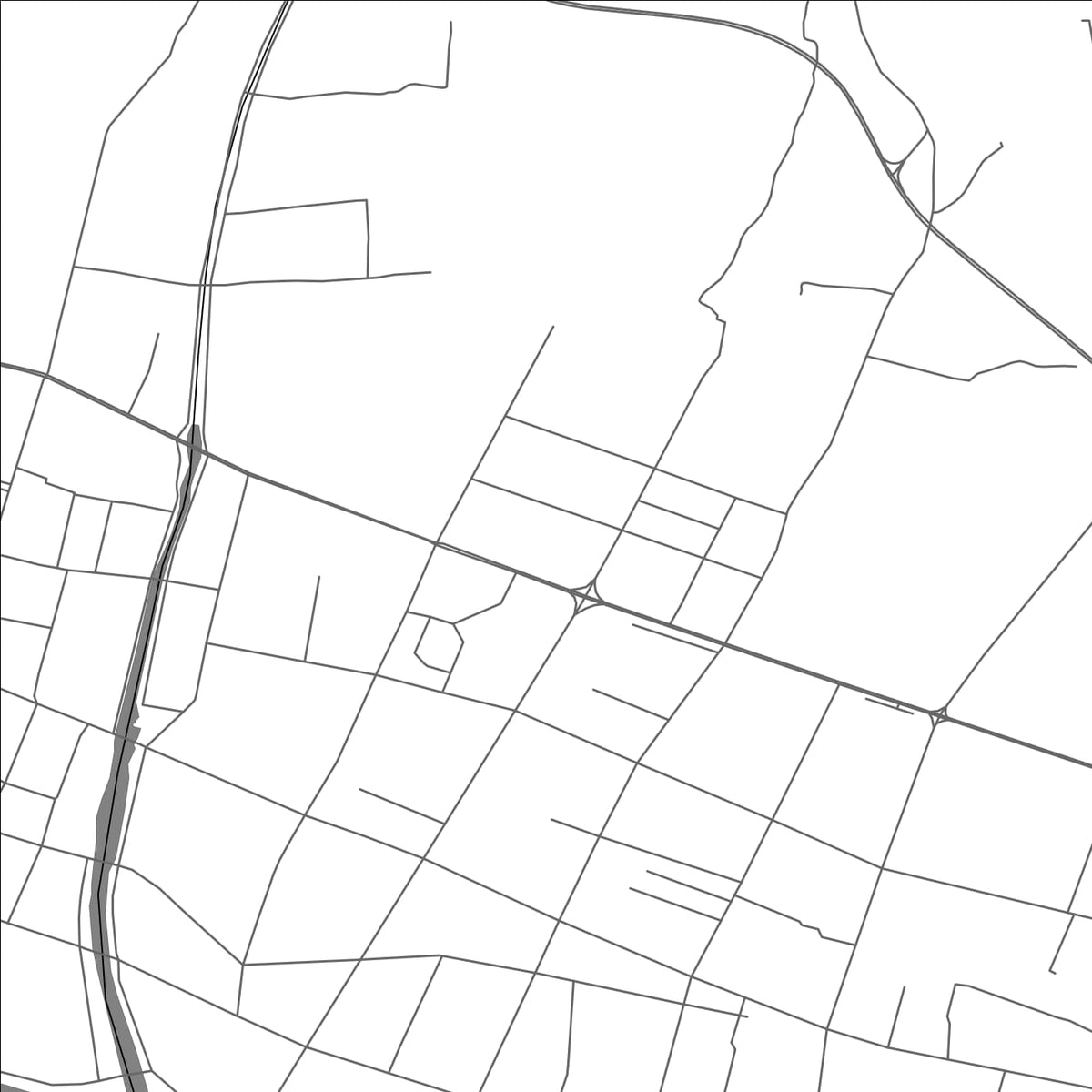 ROAD MAP OF MENGYIN, CHINA BY MAPBAKES