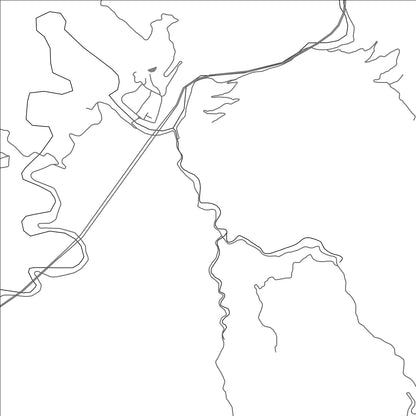 ROAD MAP OF MIAOZI, CHINA BY MAPBAKES