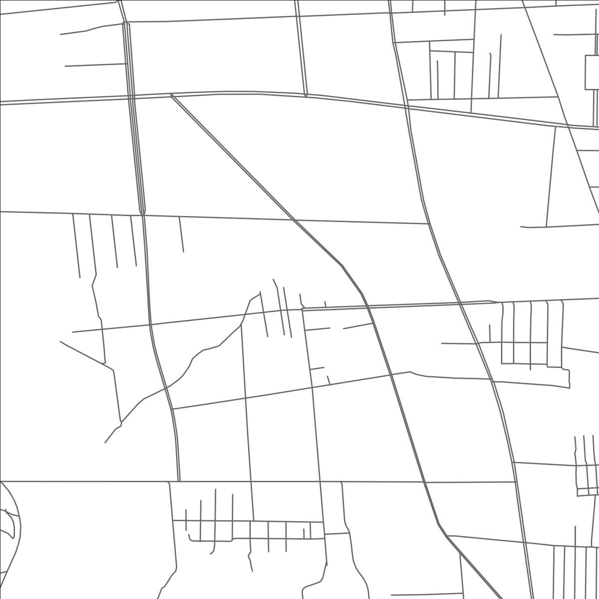 ROAD MAP OF MIHE, CHINA BY MAPBAKES