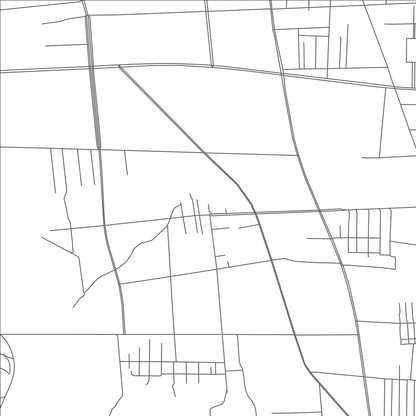 ROAD MAP OF MIHE, CHINA BY MAPBAKES