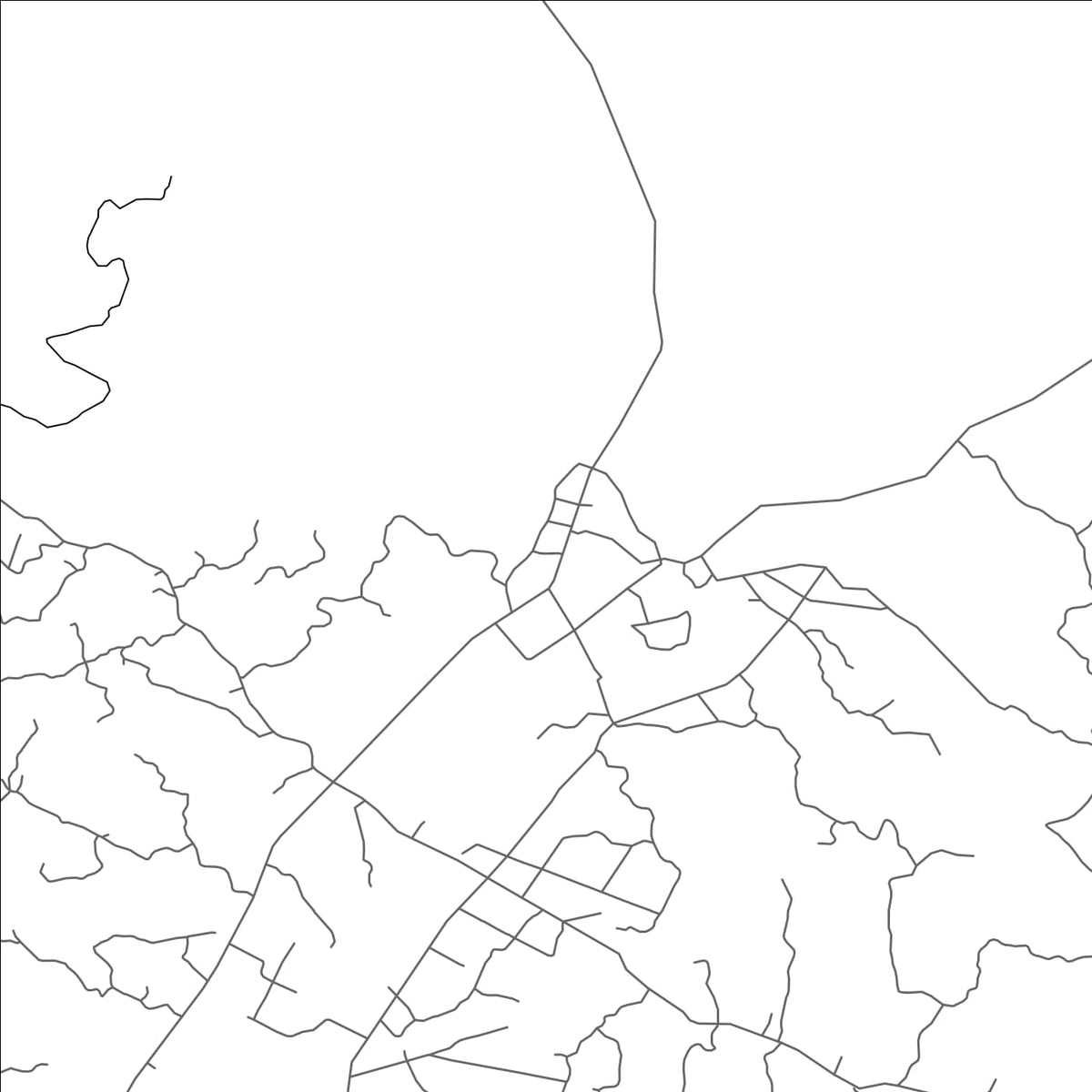 ROAD MAP OF MINGDA, CHINA BY MAPBAKES