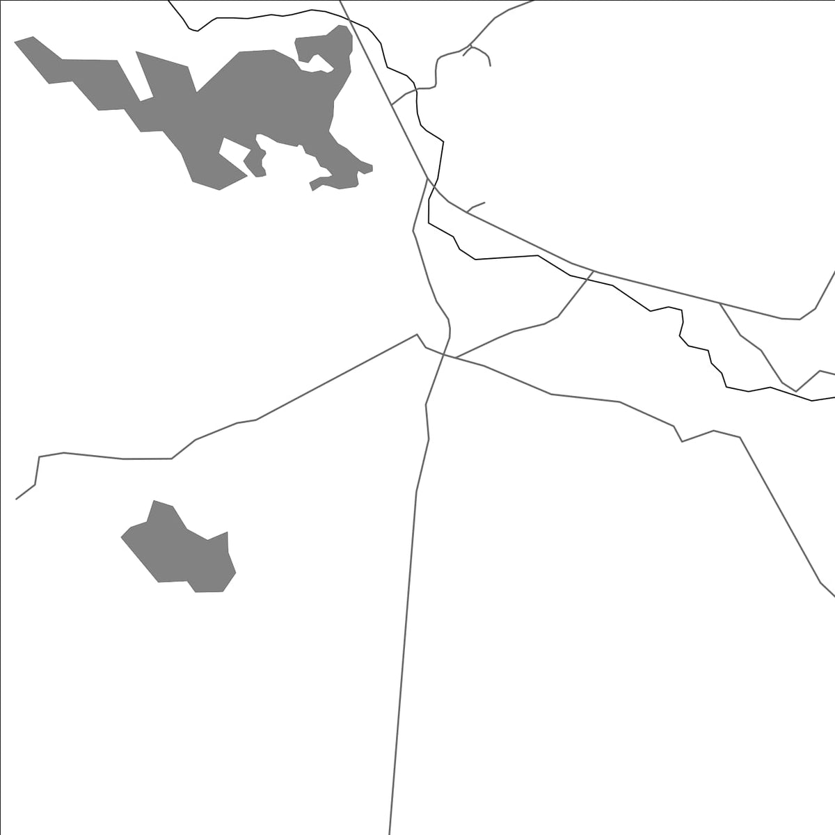 ROAD MAP OF MUTANG, CHINA BY MAPBAKES