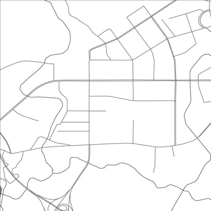 ROAD MAP OF NADA, CHINA BY MAPBAKES